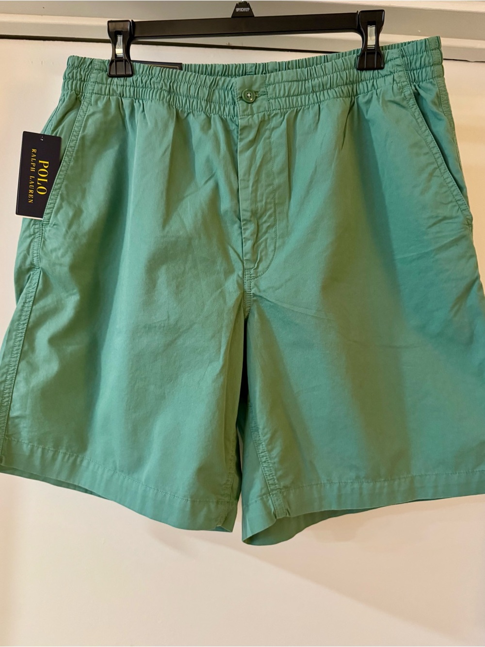 Ralph Lauren Mint Green Cotton Hybrid Shorts
